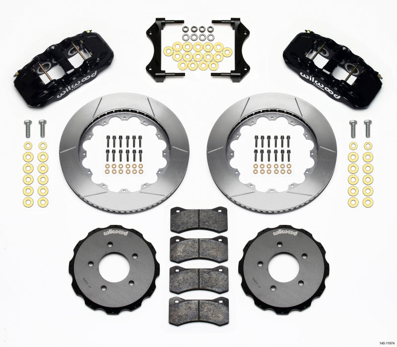 Wilwood AERO6 Front Hat Kit 14.00 99-06 BMW E46 Wilwood