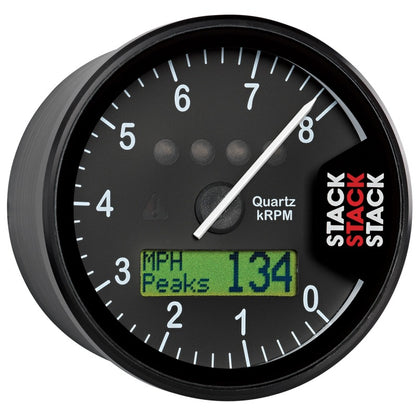 Autometer Stack Display Tachometer 0-8K RPM - Black ST700SR-A