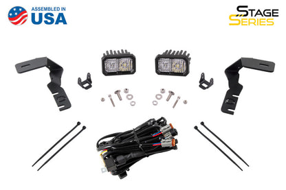 Diode Dynamics 19-21 Ford Ranger Ditch Light Brackets Diode Dynamics