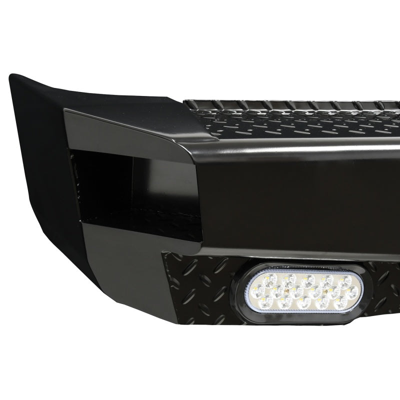 Westin 09-18 Ram 1500 HDX Bandit Rear Bumper - Black - eliteracefab.com