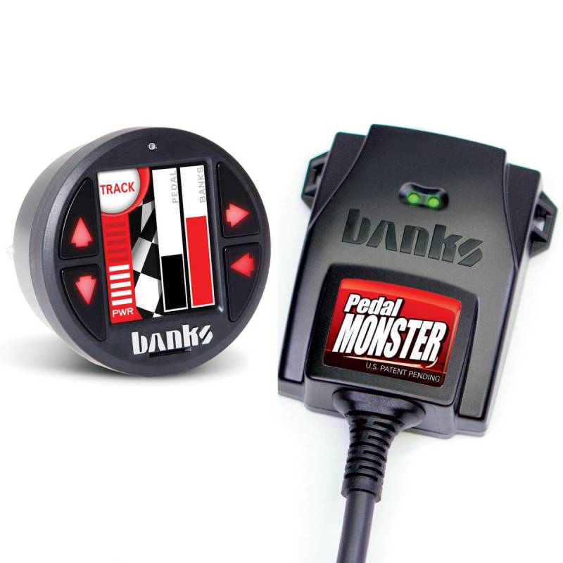 Banks Power Pedal Monster Throttle Sensitivity Booster w/ iDash Datamonster - 07-19 Ram 2500/3500 - eliteracefab.com