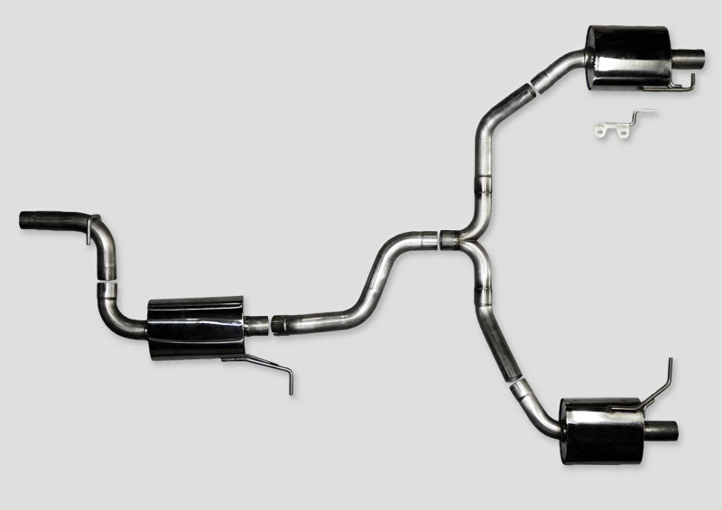 AWE Tuning VW CC Touring Edition Exhaust Dual Outlet - Chrome Silver Tips AWE Tuning