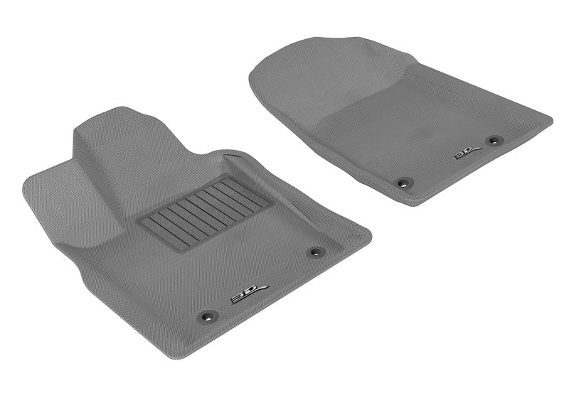 3D MAXpider L1DG01311501 2013-2020 Dodge/Jeep Grand Cherokee/Durango Kagu 1st Row Floormat - Gray