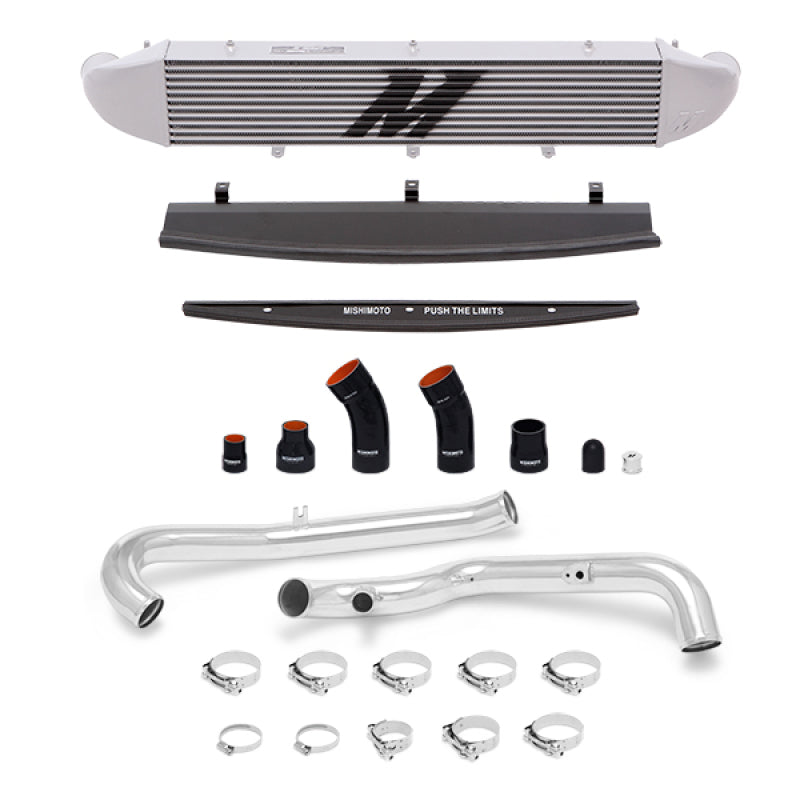 Mishimoto 2014-2016 Ford Fiesta ST 1.6L Front Mount Intercooler (Silver) Kit w/ Pipes (Silver) - eliteracefab.com