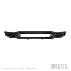 Westin 2016-2018 Toyota Tacoma Outlaw Front Bumper - Textured Black