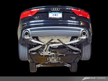 Load image into Gallery viewer, AWE Tuning Audi C7 A7 3.0T Touring Edition Exhaust - Dual Outlet Chrome Silver Tips - eliteracefab.com