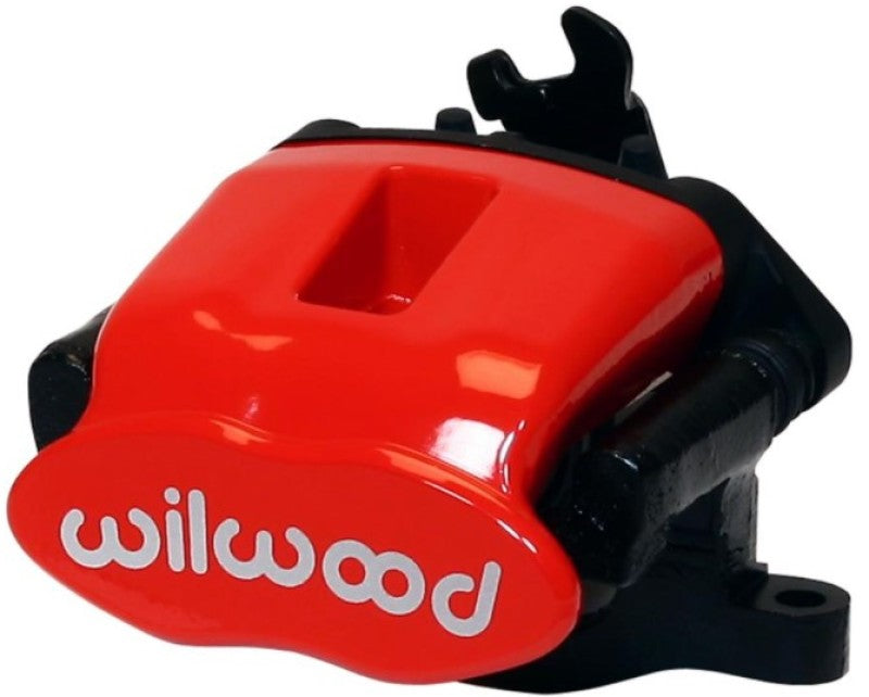 Wilwood Caliper-Combination Parking Brake-Pos 6-L/H-Red 41mm piston .81in Disc Wilwood