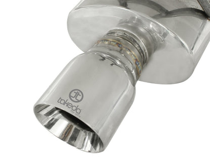 aFe Takeda Exhaust Axle-Back 06-11 Honda Civic Si L4 2.0L 2.5in 304 Stainless Steel aFe