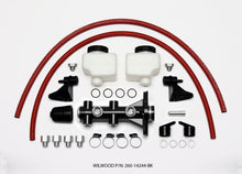 Load image into Gallery viewer, Wilwood Tandem Remote Master Cylinder - 1 1/8in Bore Black - eliteracefab.com