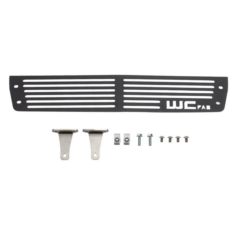 Wehrli 15-19 GMC Sierra 6.6L LML/L5P Duramax Bumper Grille - Gloss Black Wehrli