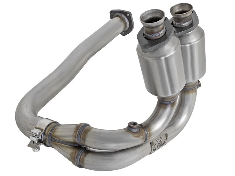 aFe Power Direct Fit Catalytic Converter Replacements Front 00-03 Jeep Wrangler (TJ) I6-4.0L - eliteracefab.com