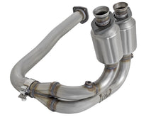 Load image into Gallery viewer, aFe Power Direct Fit Catalytic Converter Replacements Front 00-03 Jeep Wrangler (TJ) I6-4.0L - eliteracefab.com