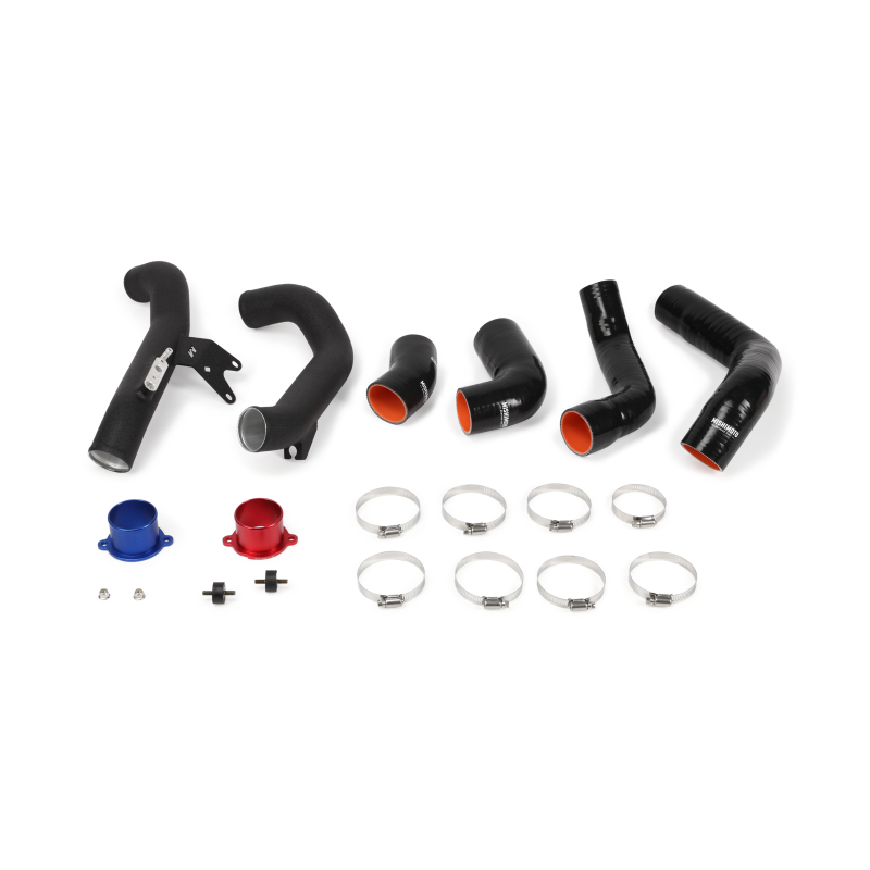 Mishimoto 2016+ Honda Civic 1.5T/Si Performance Intercooler Pipe Kit- Wrinkle Black - eliteracefab.com