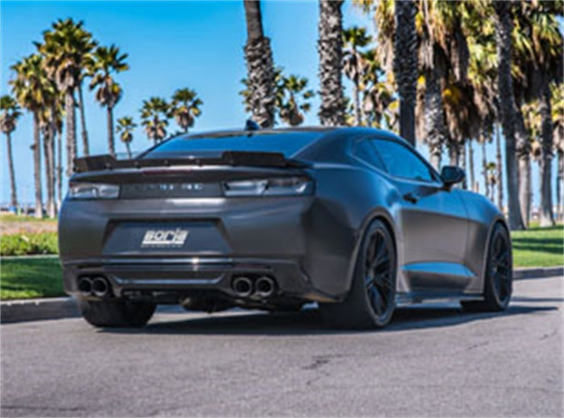 Borla 2016-2018 Chevrolet Camaro SS AT/MT RWD Ceramic Black S-Type Exhaust (w/ Dual Mode Valves) - eliteracefab.com