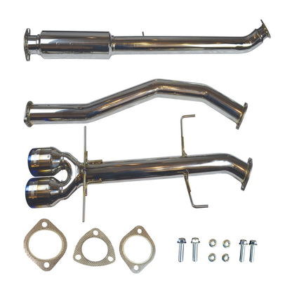 Injen 17-20 Honda Civic Si 1.5L Turbo (Sedan Only) 3in Cat-Back Stainless Steel Exhaust - eliteracefab.com