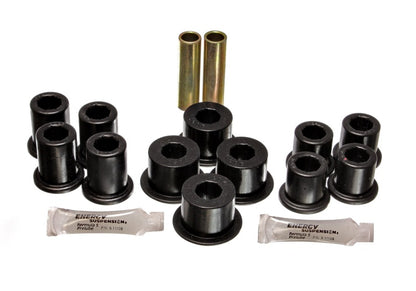 Energy Suspension 89-94 Toyota Pick Up 2WD (Exc T-100/Tundra) Black Rear Leaf Spring Bushing Set - eliteracefab.com