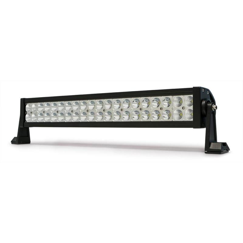 DV8 Offroad Chrome Series 20in Light Bar 120W Flood/Spot 3W LED - eliteracefab.com