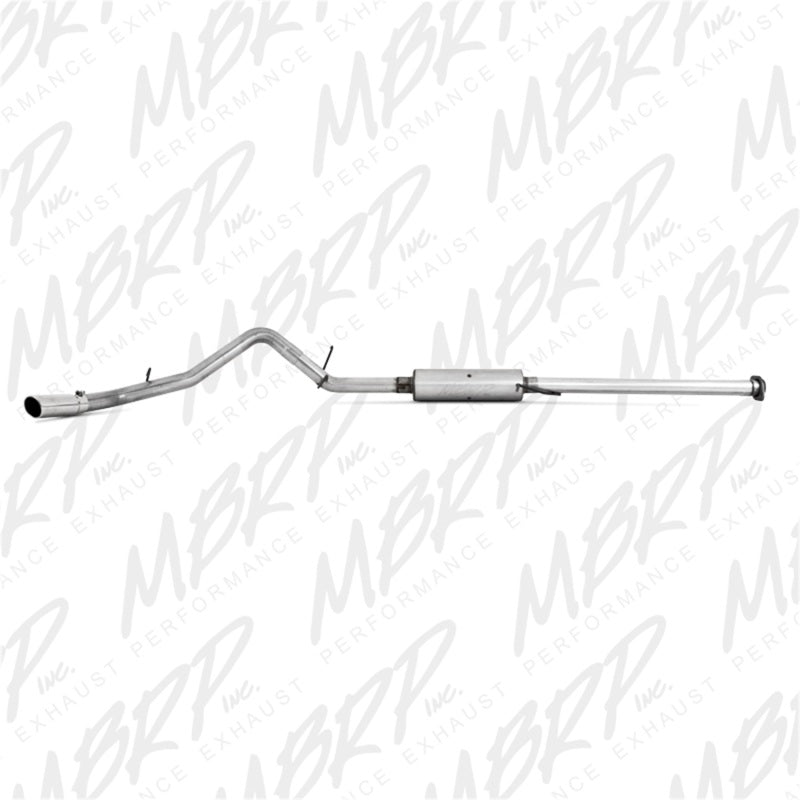 MBRP 2007-2008 Chev/GMC 1500 (Next Gen.) CC EC 66 bed 4.8/5.3L Cat Back Single Side - eliteracefab.com