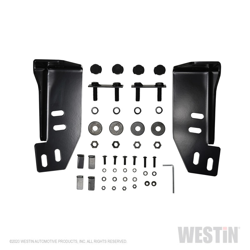 Westin 17-21 Ford F-250/350 HDX Bandit Rear Bumper - Black - eliteracefab.com