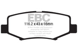 EBC Extra Duty Rear Brake Pads - ED91799