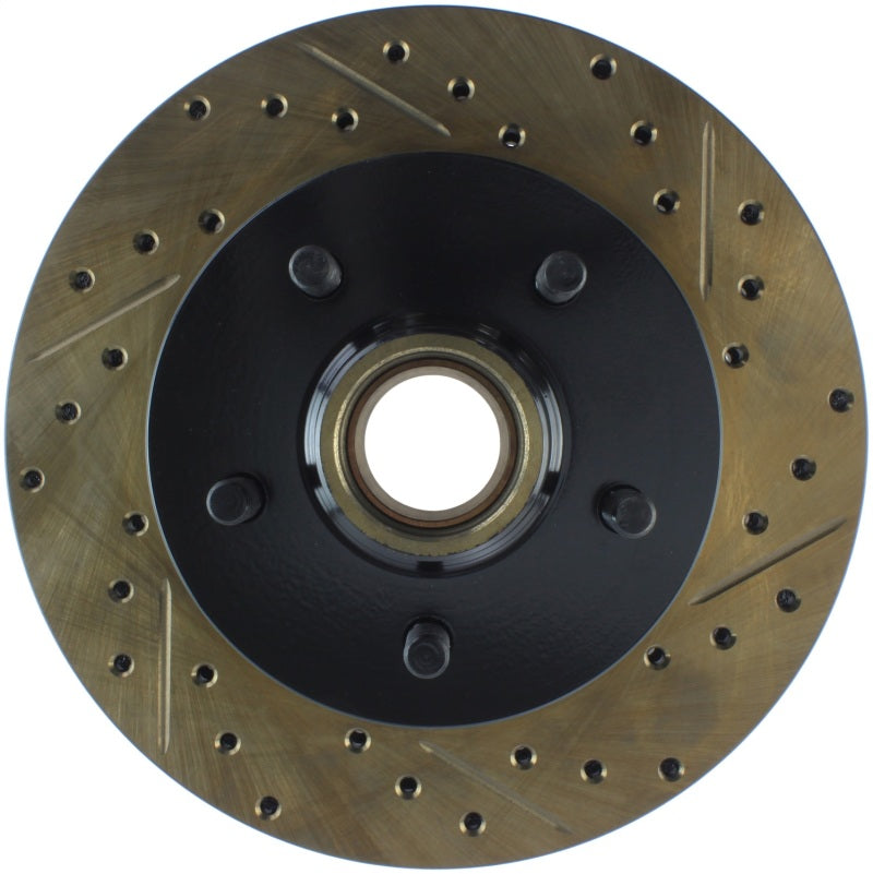 StopTech Slotted & Drilled Sport Brake Rotor Stoptech