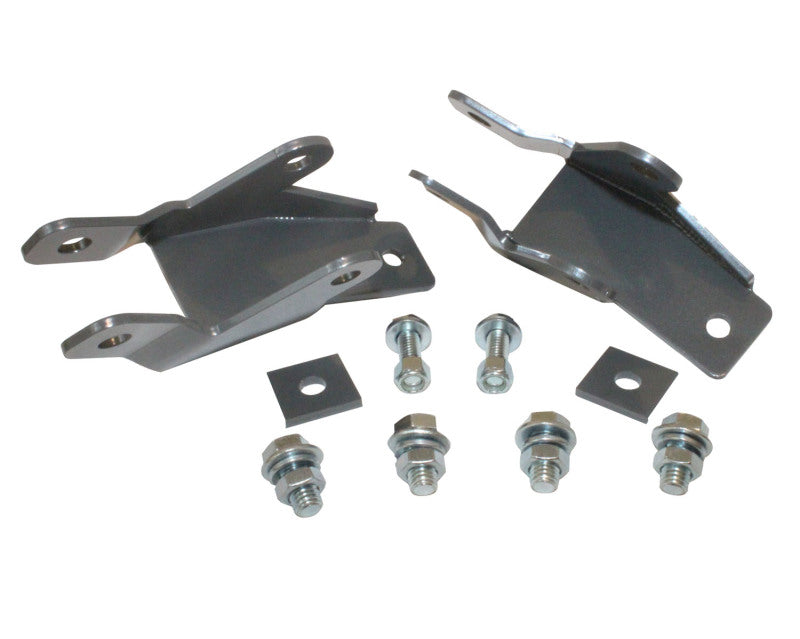 MaxTrac 14-18 GM C/K1500 2WD/4WD Rear Lowering Shock Extenders (4-7in Flip Kit) - eliteracefab.com