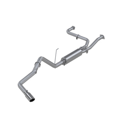 MBRP 05-11 Nissan Frontier 4.0L V6 Single Side Aluminum Cat Back Exhaust - eliteracefab.com