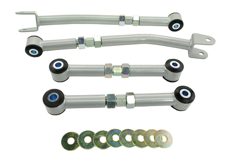 Whiteline 98-08 Subaru Legacy Liberty Rear Lower Control arm-adjust toe/camber - eliteracefab.com