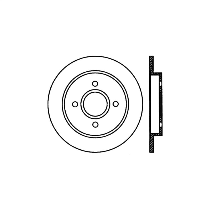 StopTech 01-07 Ford Focus Cryo-Stop Premium Rotor Stoptech