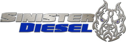 Sinister Diesel 05-07 Ford Powerstroke 6.0L - 4WD Only (Blue) Radiator Hose Kit - eliteracefab.com