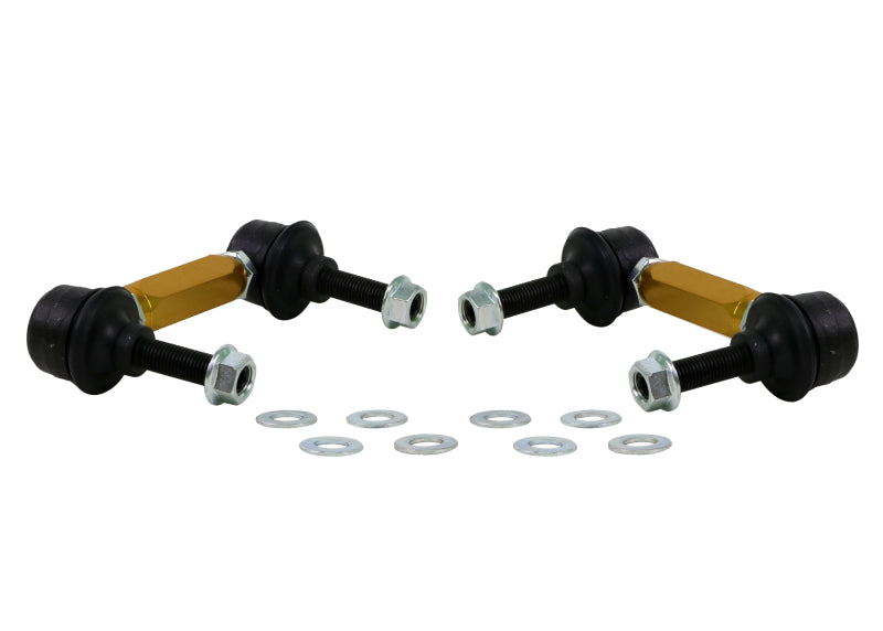 Whiteline 03-06 Nissan 350z Z33 Rear Swaybar link kit-Adjustable Ball End Links - eliteracefab.com