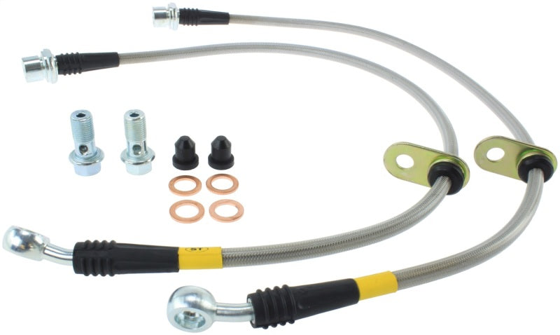 StopTech Stainless Steel Front Brake lines for 95-04 Toyota Tacoma - eliteracefab.com