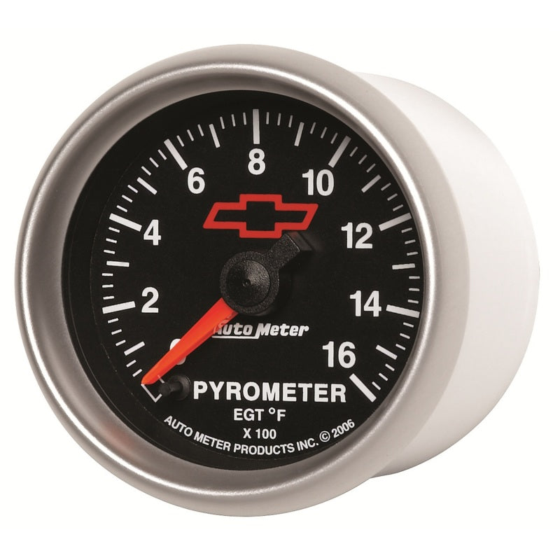 Autometer GM Full Sweep Electric 52mm 0-1600 degree F Pyrometer 3644-00406