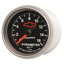 Load image into Gallery viewer, Autometer GM Full Sweep Electric 52mm 0-1600 degree F Pyrometer