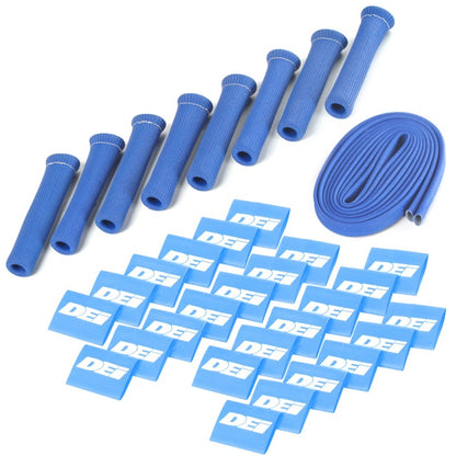 DEI Protect-A-Boot and Wire Kit 8 Cylinder - Blue DEI