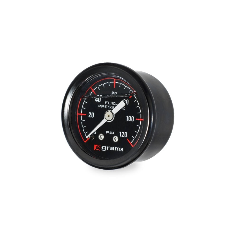 Grams Performance 0-120 PSI Fuel Pressure Gauge - eliteracefab.com