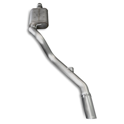 JBA 97-99 Jeep Wrangler TJ 2.5L/4.0L 304SS Single Rear Exit Cat-Back Exhaust JBA