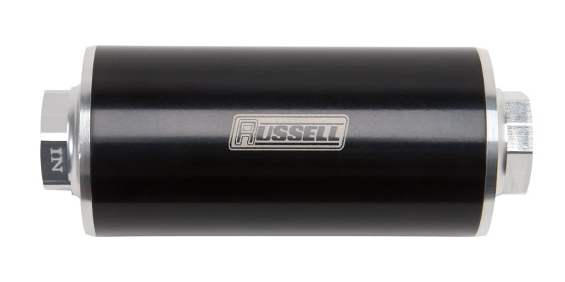 Russell Performance Anodized Aluminum (12in Length -10 male inlet/outlet) - eliteracefab.com