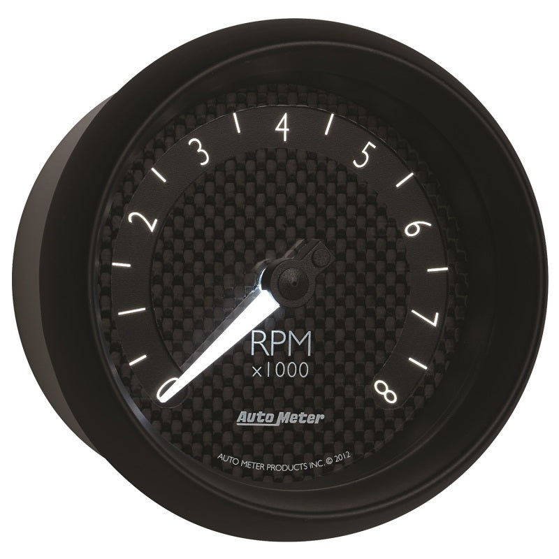 Autometer GT Series 3-3/8in In Dash 8K RPM Tachometer 8097