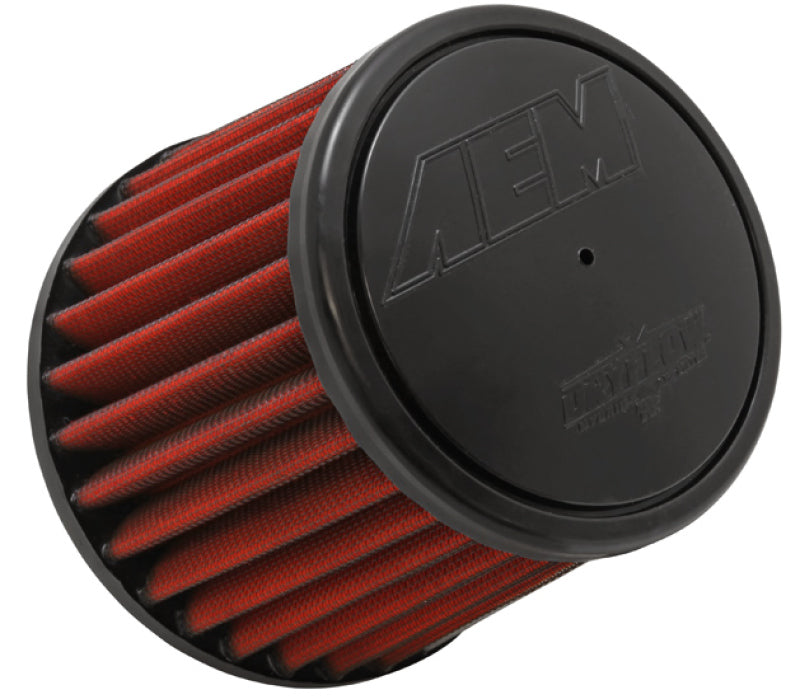 AEM Dryflow 3in. X 5in. Round Tapered Air Filter - eliteracefab.com