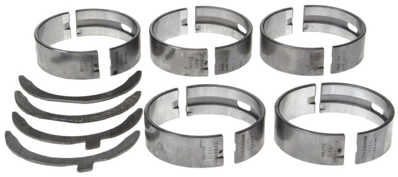 Clevite Cummins L10 M11 Series Eng From S/N 34853316 Tab Design On Lower T/W Main Bearing Set Clevite