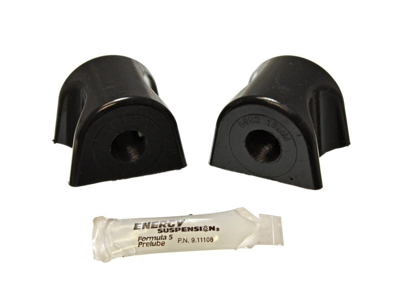 Energy Suspension 13 Scion FR-S / Subaru BRZ Black 18mm Front Sway Bar Bushing Kit - eliteracefab.com