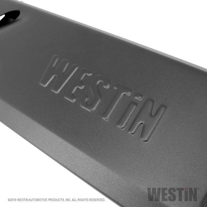 Westin 2019 Chevrolet Silverado/Sierra 1500 Crew Cab Thrasher Running Boards - Textured Black - eliteracefab.com
