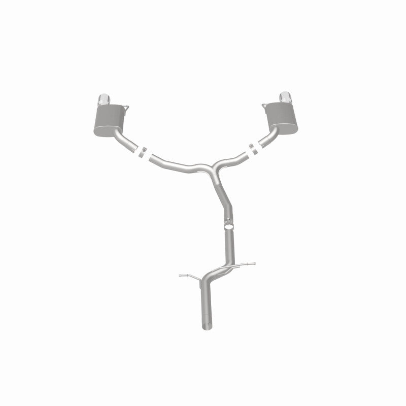 Magnaflow 2015 Audi Allroad 2.0L Touring Dual Spilt Rear Exit 2.5in 4in Tip SS C/B Perf Exhaust Magnaflow