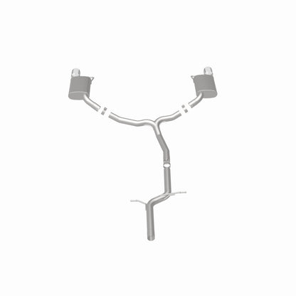 Magnaflow 2015 Audi Allroad 2.0L Touring Dual Spilt Rear Exit 2.5in 4in Tip SS C/B Perf Exhaust Magnaflow