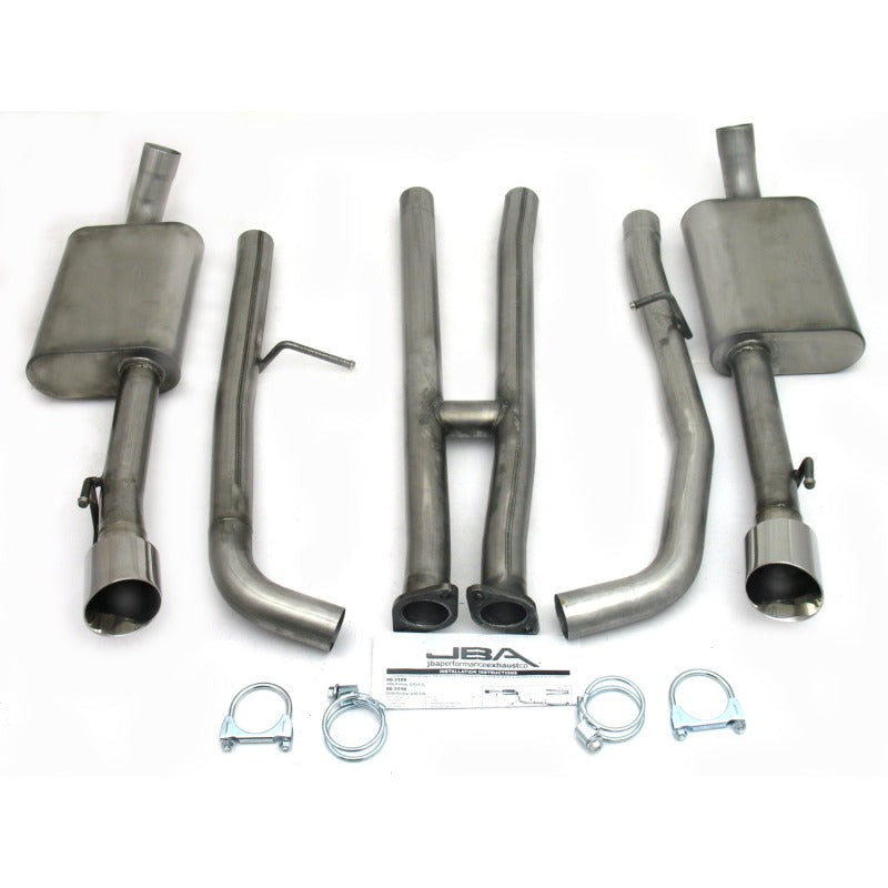 JBA 05-06 Pontiac GTO 6.0L 409SS Dual Rear Exit Cat-Back Exhaust JBA