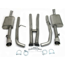 Load image into Gallery viewer, JBA 05-06 Pontiac GTO 6.0L 409SS Dual Rear Exit Cat-Back Exhaust JBA