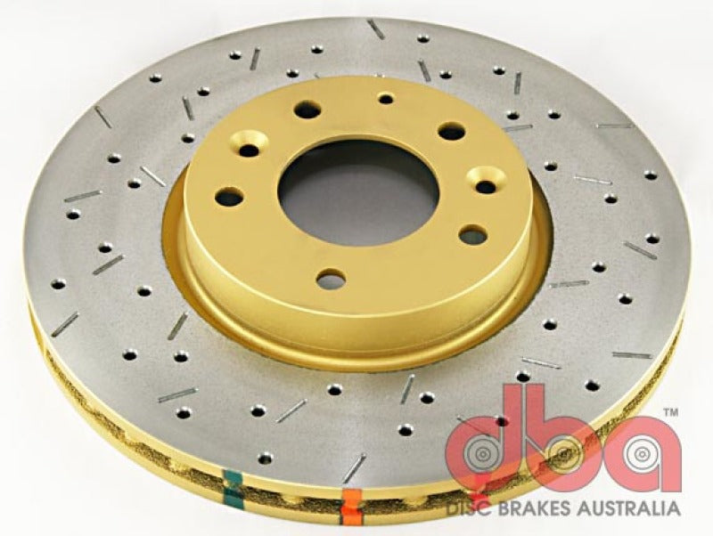 DBA 06-13 Mazda 6 (Excl Mazdaspeed6) Front 4000 Series Drilled & Slotted Rotor DBA