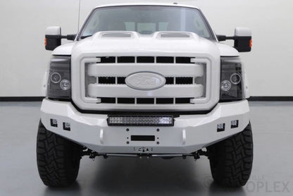 Road Armor 11-16 Ford F-250 Stealth Front Winch Bumper - Tex Blk Road Armor