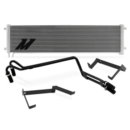 Mishimoto 11-16 Ford 6.7L Powerstroke Transmission Cooler Kit Silver - eliteracefab.com